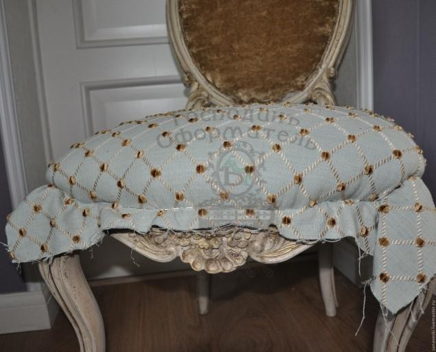 Обивка стула: пошаговый мастер-класс, часть 3