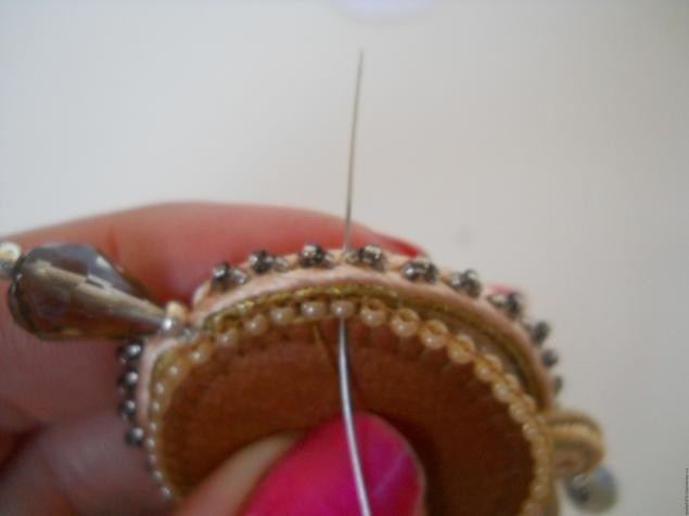 ​Мастер-класс по сутажу "Сутажные серьги Винтаж": часть 9