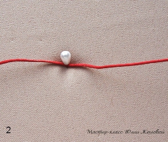 Плетёное сердечко в технике макраме: часть 1