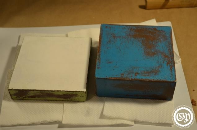 ​Шкатулка для рукодельницы в кантри-стиле: часть 2