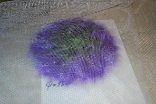 ​Мастер-класс по валянию цветка "Вьюнок": часть 1