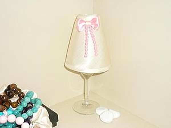 ​Делаем бокал-подсвечник