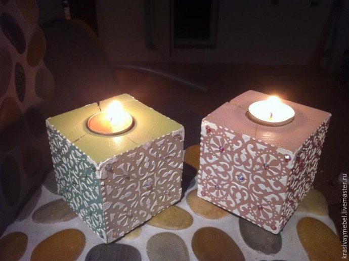 ​Декорирование сундука в объемной технике: часть 2