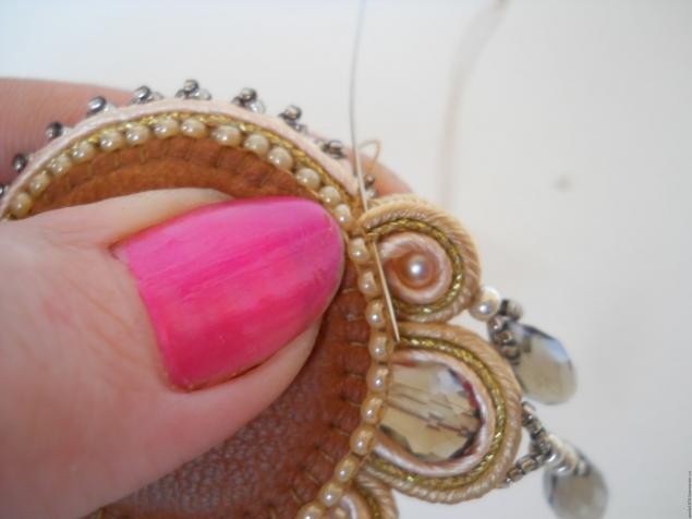 ​Мастер-класс по сутажу "Сутажные серьги Винтаж": часть 9