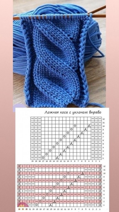 Замечательные узоры на спицах