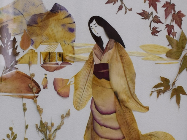 ​Люди в технике ошибана