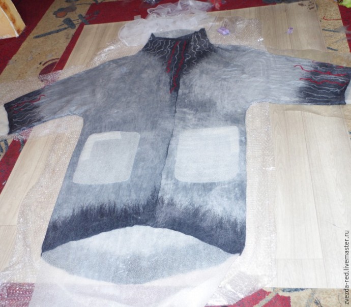 Чудной кармашек: делаем необычный карман с фермуарной застежкой, часть 1