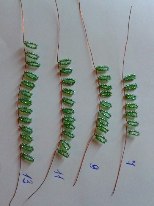 Рябина из бисера