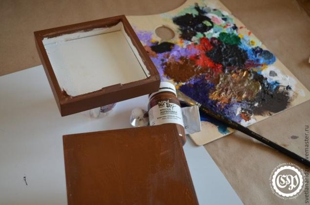 Шкатулка для рукодельницы в кантри-стиле: часть 1 Шкатулка для рукодельницы в кантри-стиле: часть 1