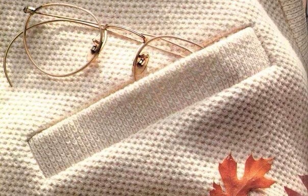 Карман с листочкой с втачными концами