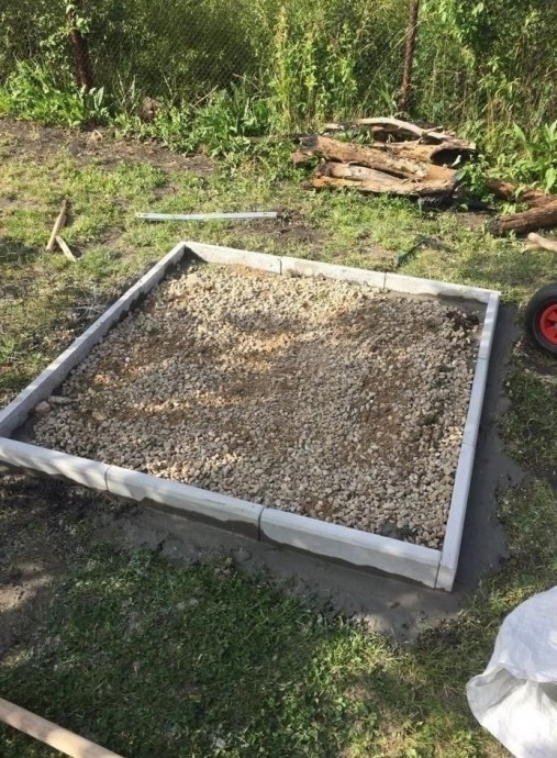 ​Мангал из огнеупорных кирпичей