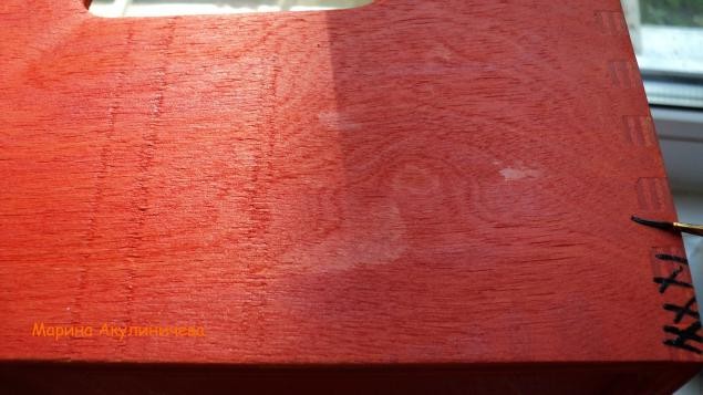 Мастер-класс по декорированию деревянного короба