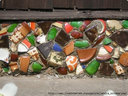 ​Мозаика из стекла и плитки