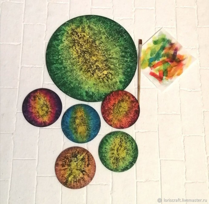 Как создать интерьерное панно "Реалистичный глаз дракона": часть 1