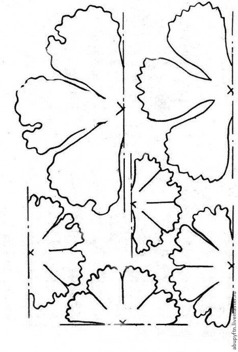 ​Пион из фоамирана своими руками: часть 1