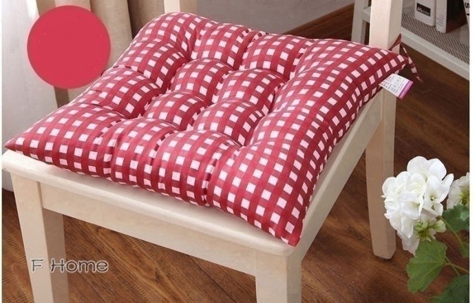 Подушки для стульев своими руками