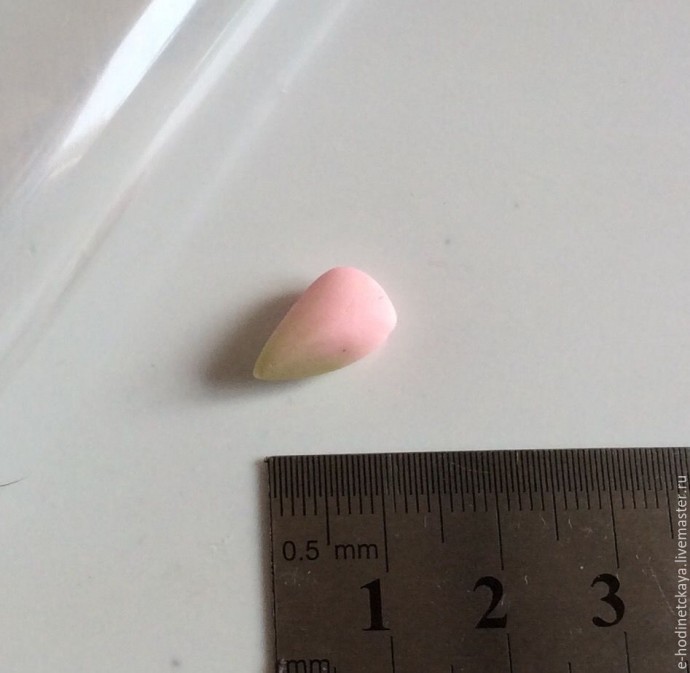 Делаем вьюнок из полимерной глины: часть 1