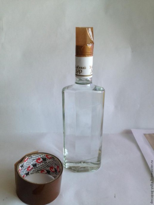 Декупаж с применением 2-шагового кракелюра: часть 1