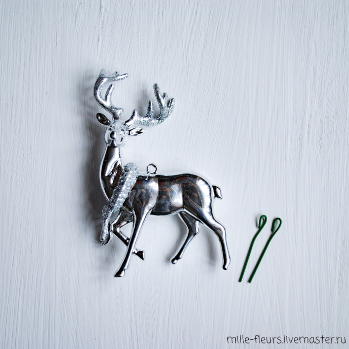 Создаем новогодний венок из мха: часть 1 Создаем новогодний венок из мха: часть 1