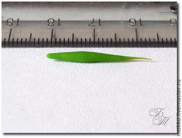 ​Лепим шиповник из полимерной глины: часть 2