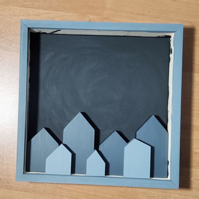 Как сделать многоуровневую ключницу с поталью и росписью: часть 1