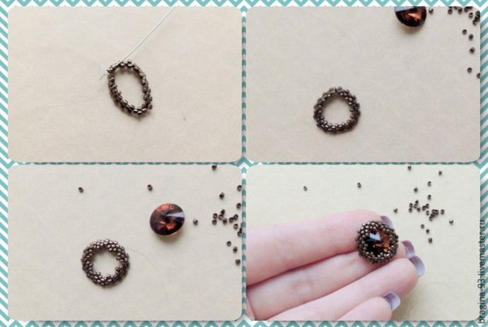 Создаем брошь "Парусник": часть 1