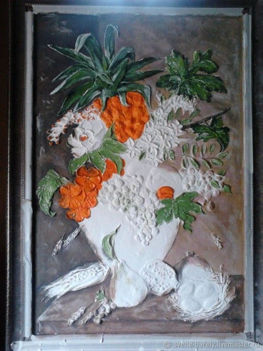 Делаем натюрморт-барельеф: часть 2 Делаем натюрморт-барельеф: часть 2