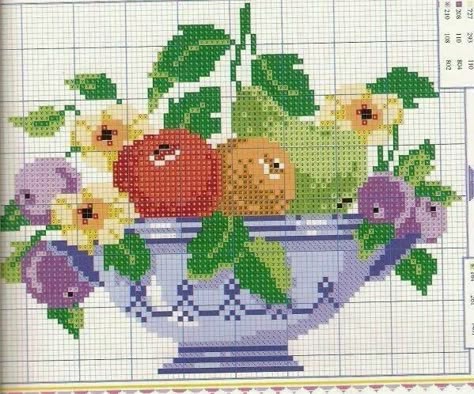 ​Вышиваем красивые натюрморты: часть 2