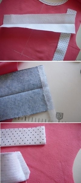 Застежка поло без воротника