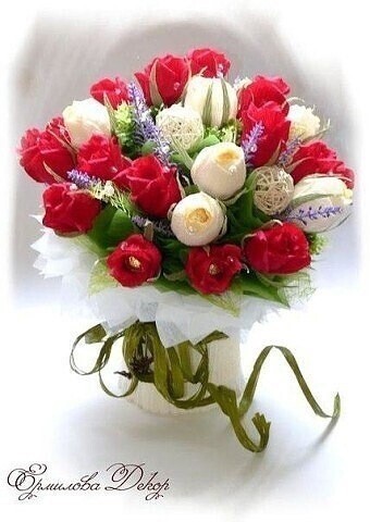 Букет из конфет быстро и легко