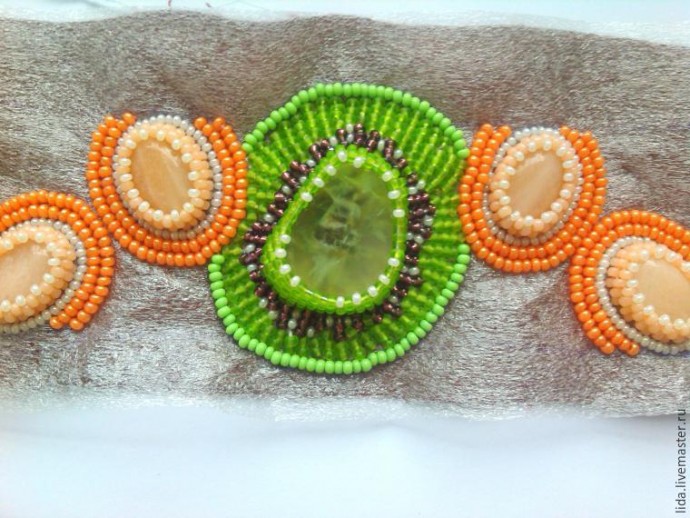 ​Вышиваем браслет "Тутти-Фрутти": часть 1
