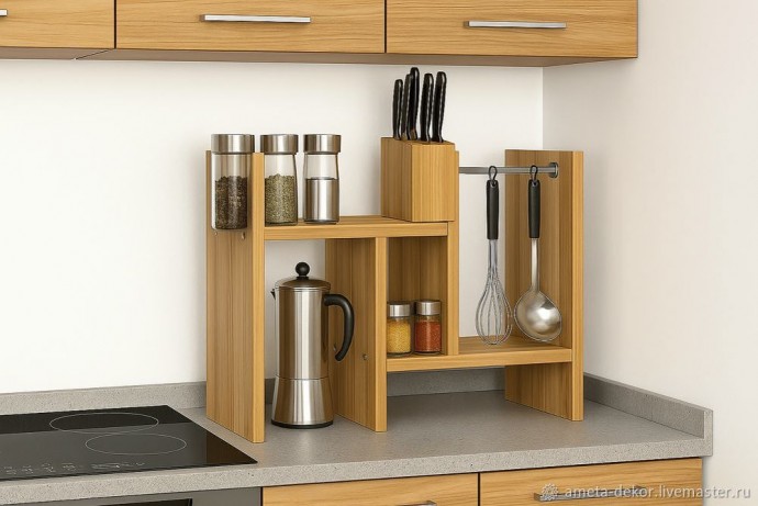 7 шагов, как сделать настольную полку-органайзер своими руками