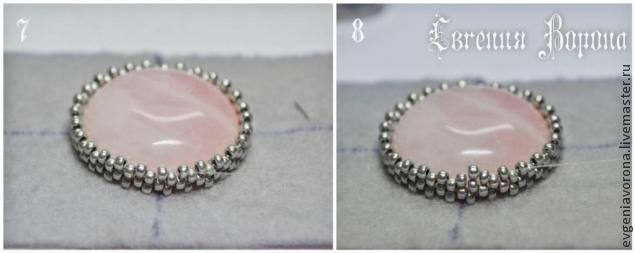 Нежный браслет вышитый бисером: мастер-класс, часть 1