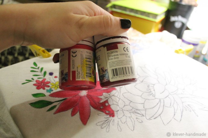 Расписываем одежду красками по ткани: часть 2