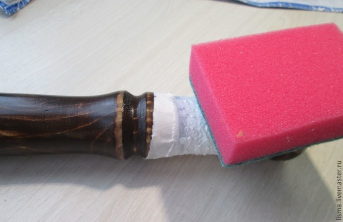 Мастерим кофейный столик с "коваными" элементами: часть 2