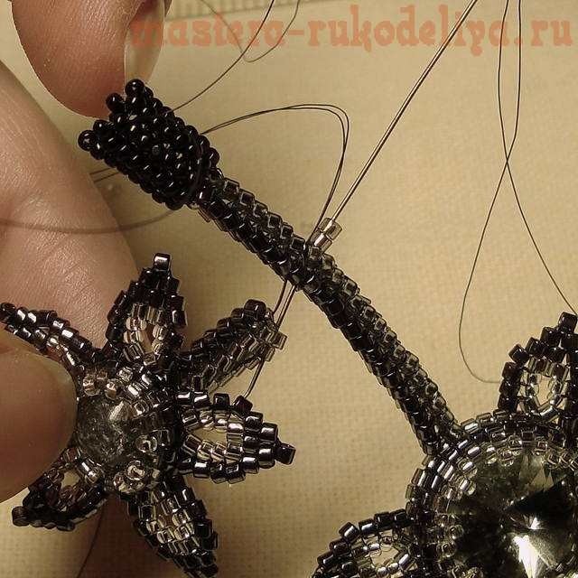 Кулон "Цветы полуночи"