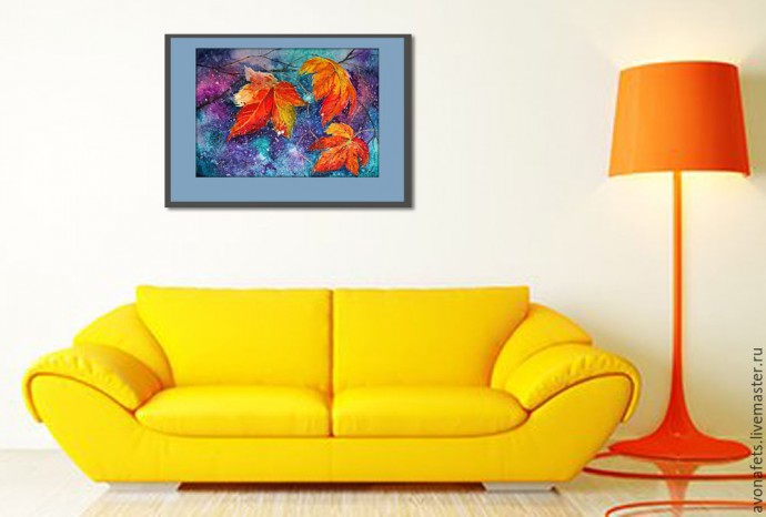 Осенний мастер-класс: акварель по-мокрому, часть 2