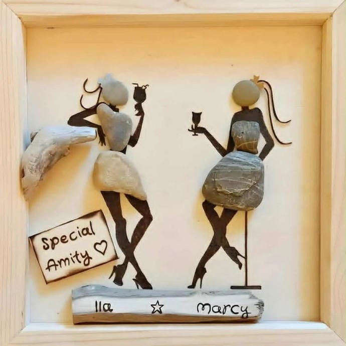 Прекрасное искусство из камней