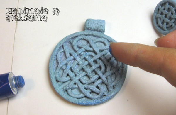 ​Мастер-класс по созданию украшений из полимерной глины "Кельтские плетения из камня": часть 3