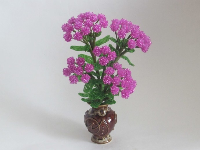 Очиток из бисера