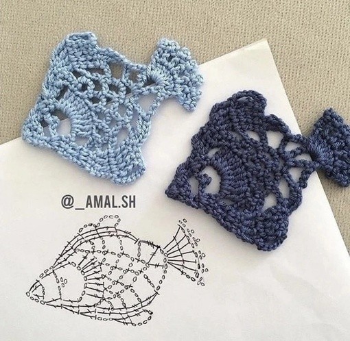 ​Вязаные аппликации