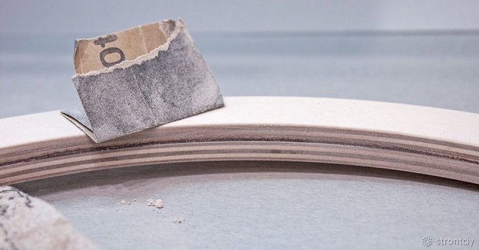 ​Расписываем интерьерные часы в смешанной технике: часть 2