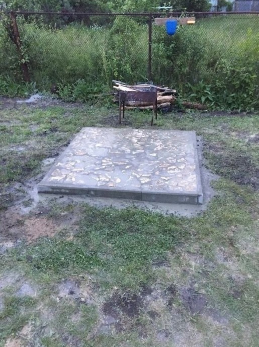 ​Мангал из огнеупорных кирпичей