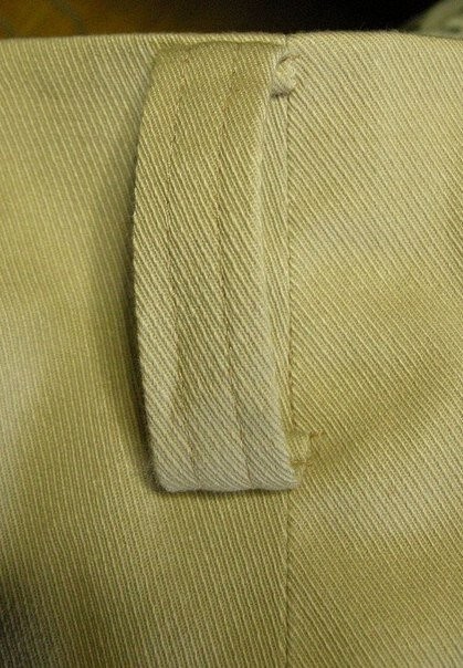 Пришиваем шлевки