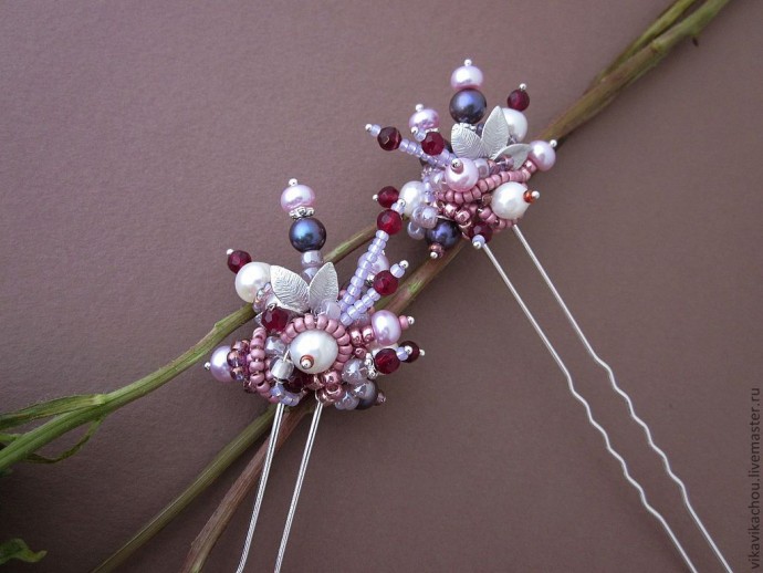 ​Шпильки и заколки ручной работы