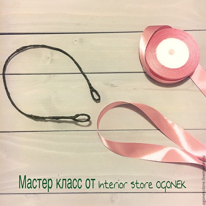 ​Создаем веночек из живых цветов