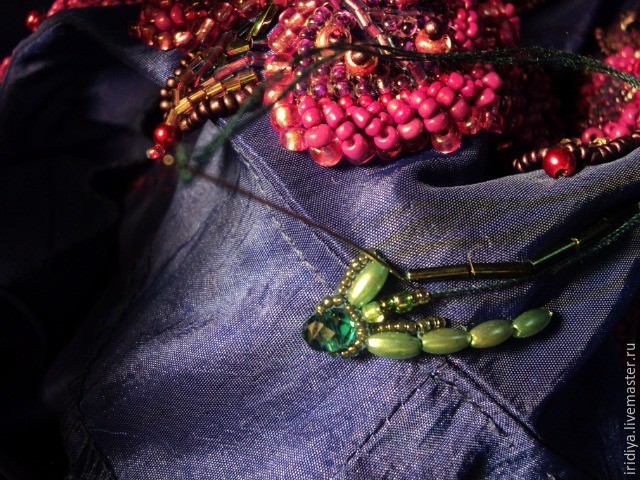 ​Вышивка платья бисером: мастер-класс, часть 8