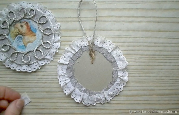 Изготавливаем мобиль "Ангелочек": часть 2