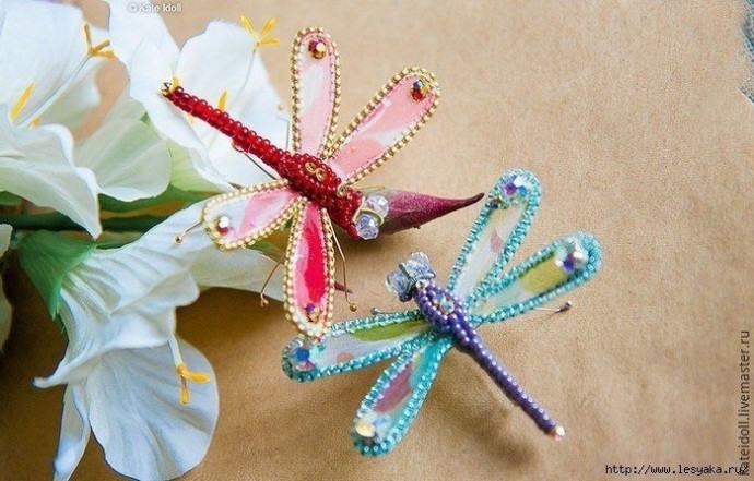 ​Брошь "Стрекоза"