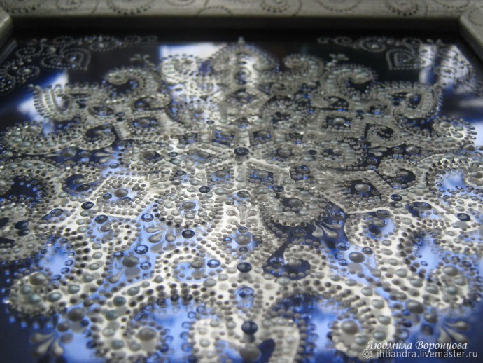 Оригинальное панно из бумажных узоров: часть 2